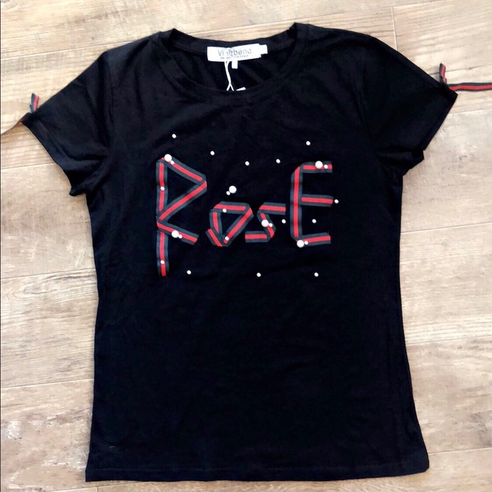 Fashion ribbon shirt!